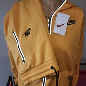 Nike Mustard Yellow Hoodie and Joggers Set